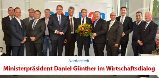 WirtschaftsDialog mit Daniel Günther | Wolfgang Sohst