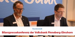 Bilanzpressekonferenz der Volksbank Pinneberg-Elmshorn