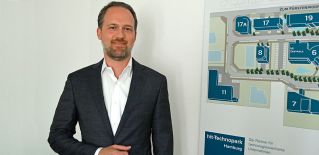 Christoph Birkel stellt hit-Technopark vor