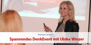 Spannendes DenkEvent mit Ulrike Winzer