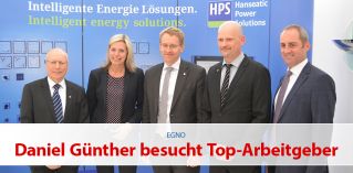 Ministerpräsident Daniel Günther besucht Top Arbeitgeber in Norderstedt